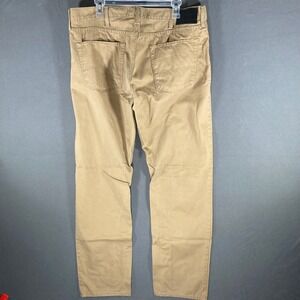 Denizen‎ from Levis 288 Taper Fit Mens 38x32 Khaki Beige Cotton Blend Pants